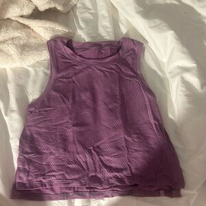Purple lululemon tank size 4